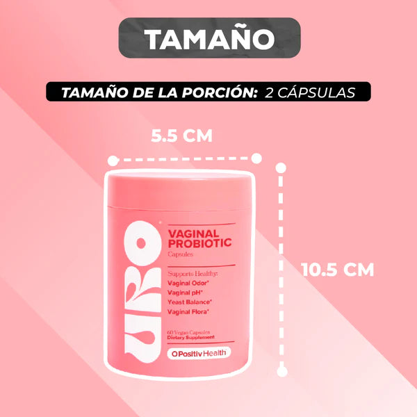 URO Probiotico Vaginal Salud Mujeres