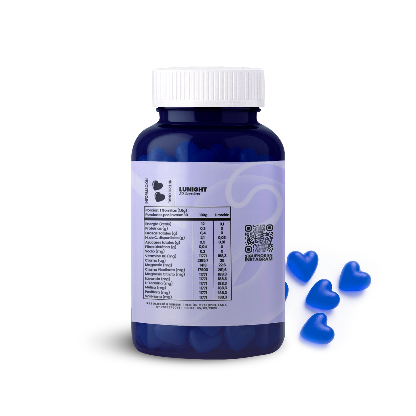 LUNIGHT - 30 Gomitas