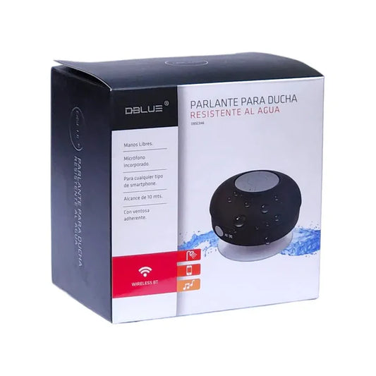Parlante Aquabeat Bluetooth Para Ducha