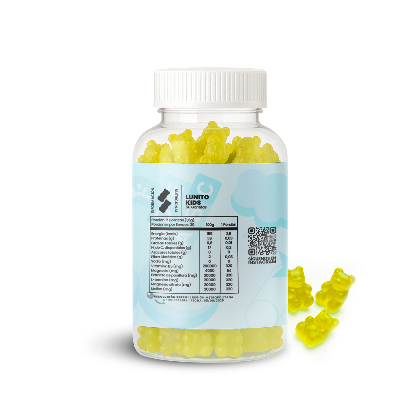 LUNITO  KIDS - 30 Gomitas