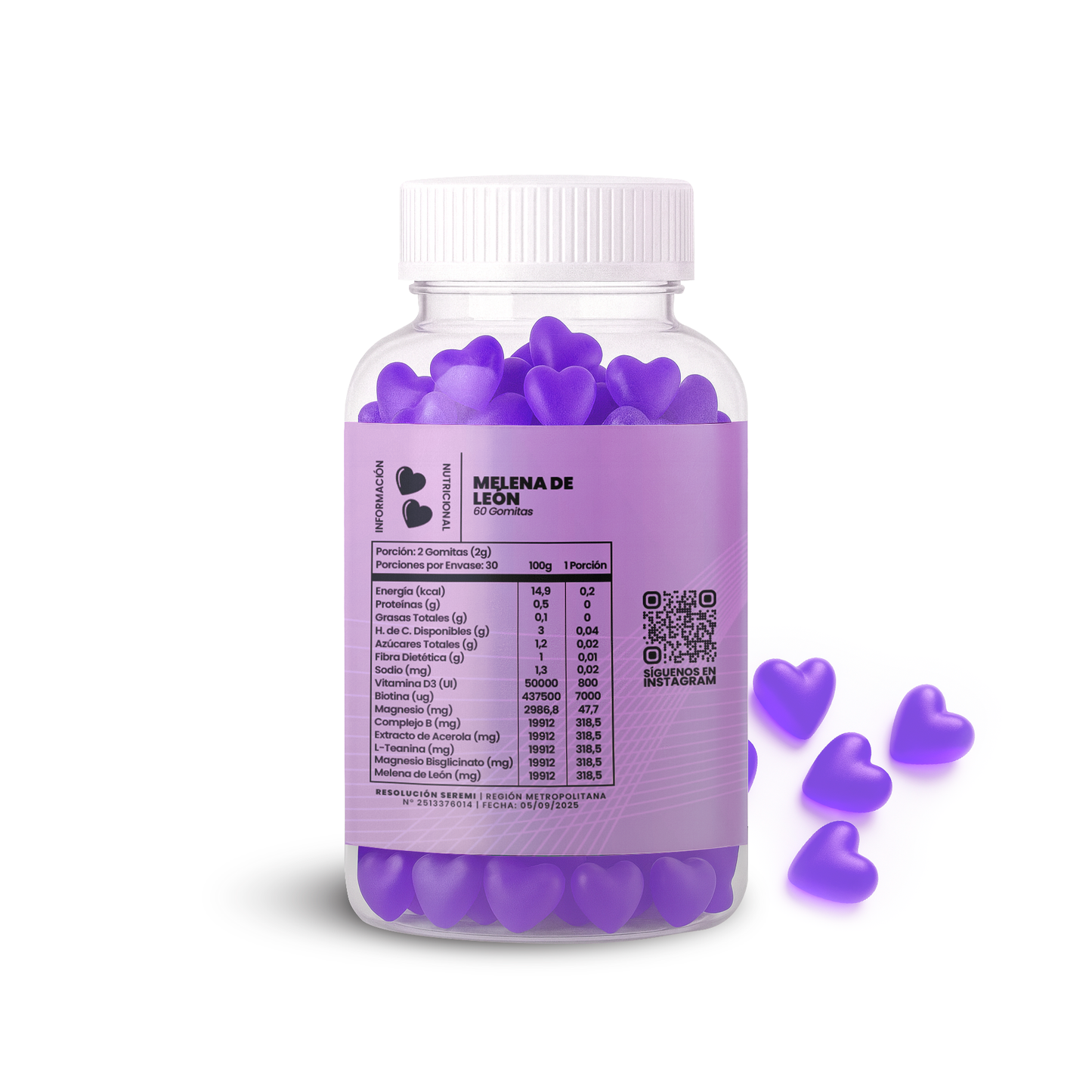 MELENA DE LEÓN - 60 Gomitas